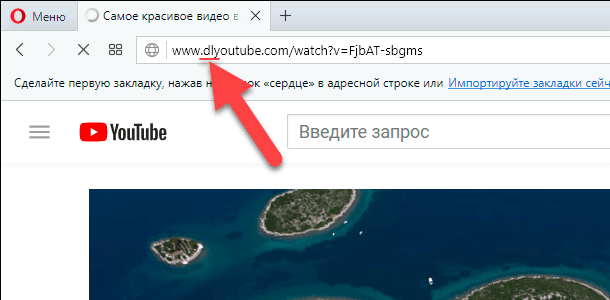 TubeNinja. Скопируйте и вставьте «URL-адрес» видеозаписи