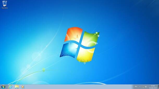 Процесс установки Windows 7. Рабочий стол