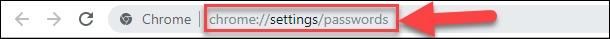 Google Chrome / chrome://settings/passwords