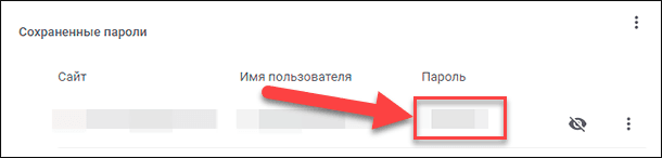 Google Chrome / Пароль