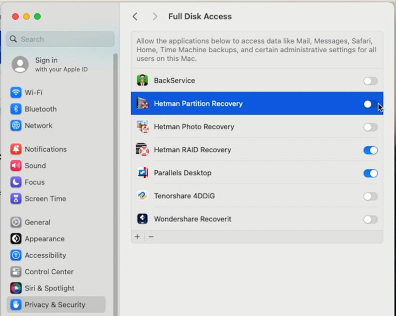 Hetman Partition Recovery: предоставьте доступ к накопителю Hetman Partition Recovery: предоставьте доступ к накопителю