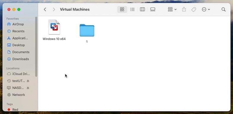 Файлы виртуальной машины VMWare Fusion Файлы виртуальной машины VMWare Fusion