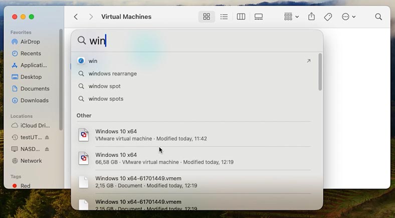 Как найти контейнер с расширением .vmwarevm Как найти контейнер с расширением .vmwarevm