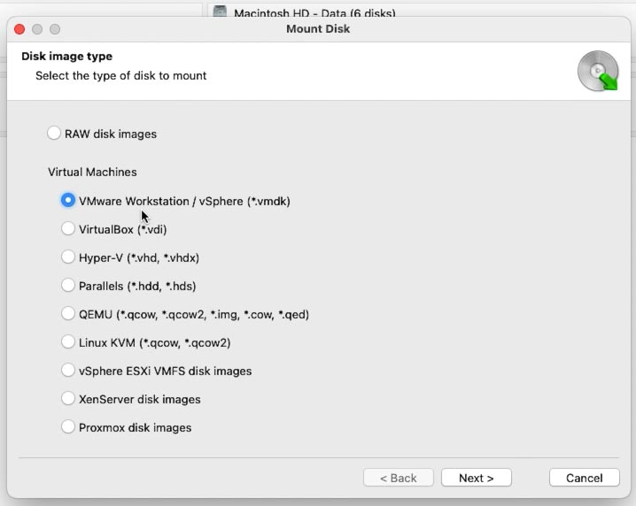 Hetman Partition Recovery: выберите файлы виртуальной машины VMware Hetman Partition Recovery: выберите файлы виртуальной машины VMware