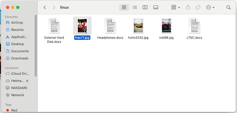 Hetman Partition Recovery: файлы с диска Linux восстановлены