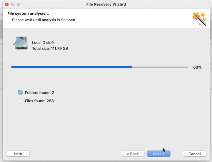 Hetman RAID Recovery: Быстрое сканирование