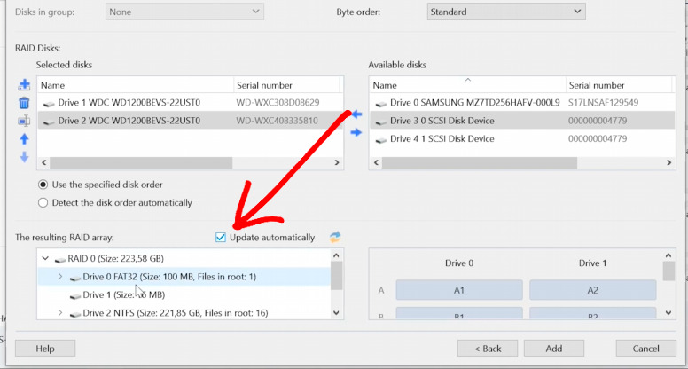 Hetman RAID Recovery: check – Update automatically