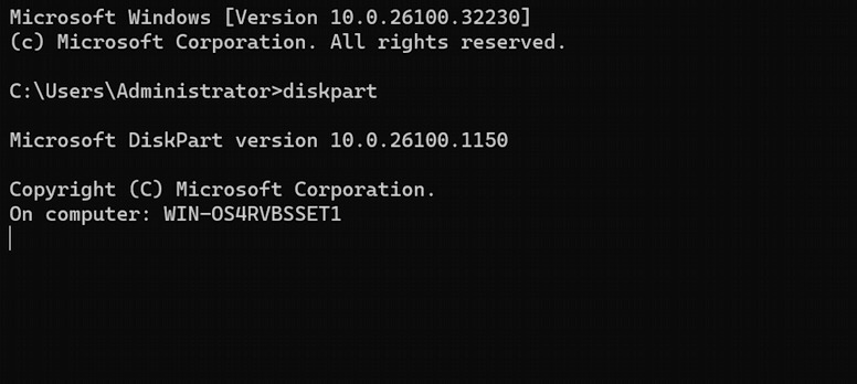 A RAID can be created using the Diskpart utility A RAID can be created using the Diskpart utility