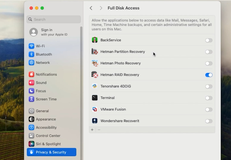 Hetman RAID Recovery: accesso completo al disco
