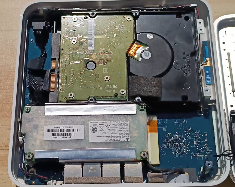 Time Capsule: hard disk all'interno del dispositivo