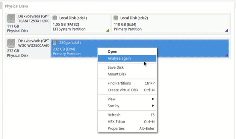 Hetman Partition Recovery: проаналізувати наново