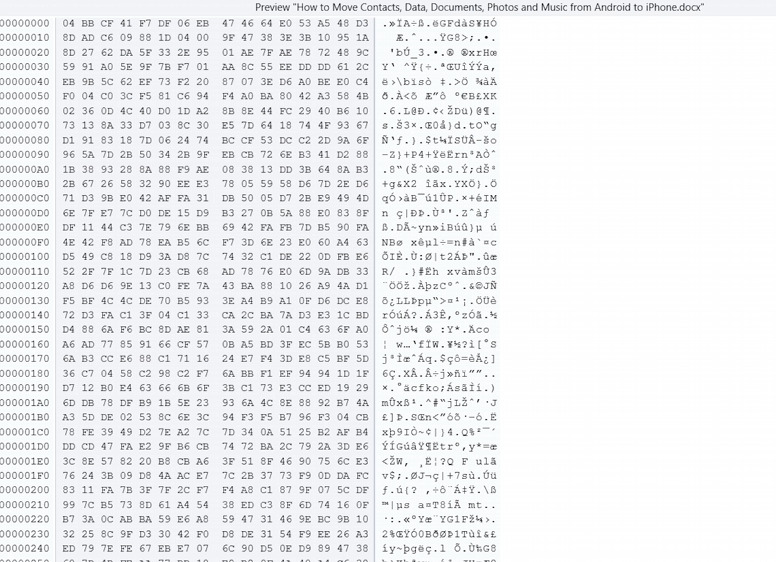 Hetman RAID Recovery: recovered corrupted file Hetman RAID Recovery: recovered corrupted file