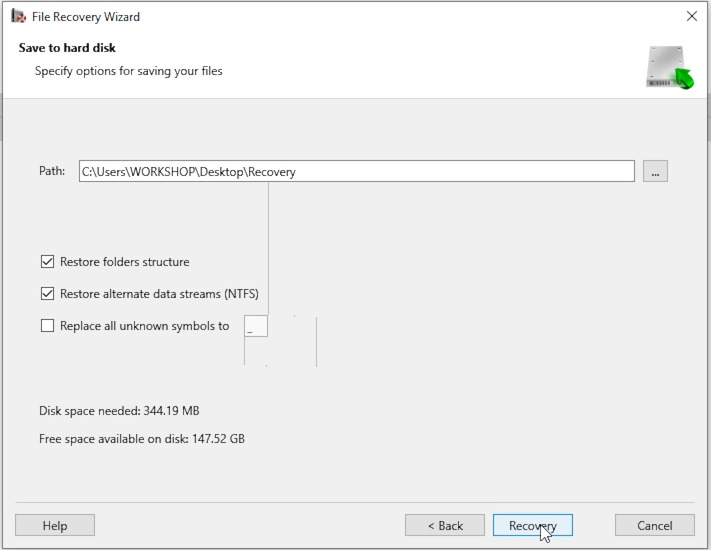 Hetman Partition Recovery: saving data from Areca ARC-1260 disk