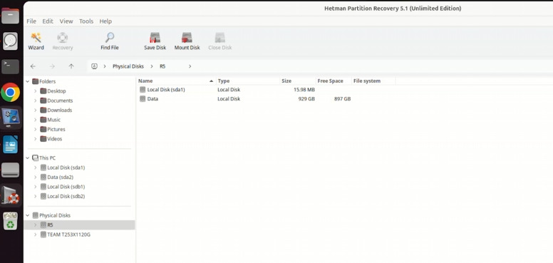 Hetman Partition Recovery: قائمة الملفات المتاحة للاسترداد Hetman Partition Recovery: قائمة الملفات المتاحة للاسترداد