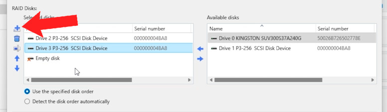 Hetman RAID Recovery: Add empty disk позволяет добавить пустой диск Hetman RAID Recovery: Add empty disk позволяет добавить пустой диск