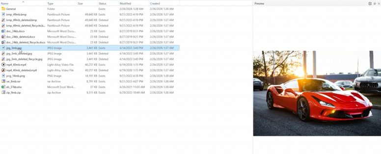 Hetman RAID Recovery: используйте Preview Hetman RAID Recovery: используйте Preview