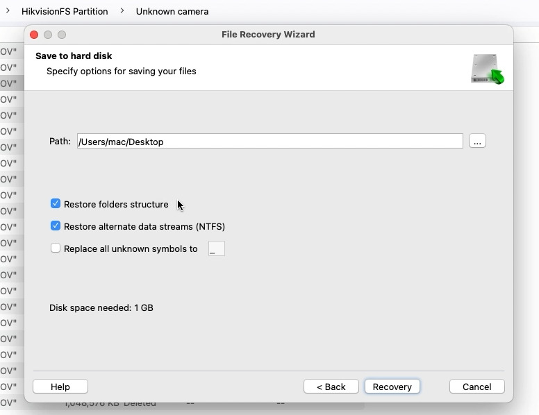 Hetman Partition Recovery: specify the path to save recovered data Hetman Partition Recovery: specify the path to save recovered data