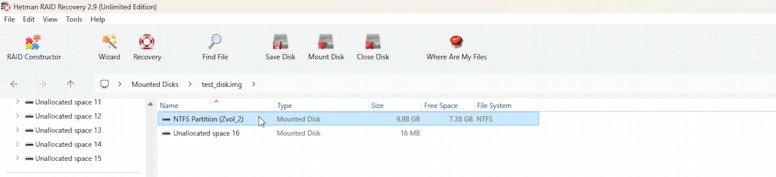 Hetman RAID Recovery: content of virtual disks in ZFS pool Hetman RAID Recovery: content of virtual disks in ZFS pool