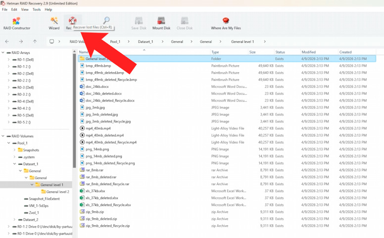Hetman RAID Recovery: recovering data from ZFS pool Hetman RAID Recovery: recovering data from ZFS pool
