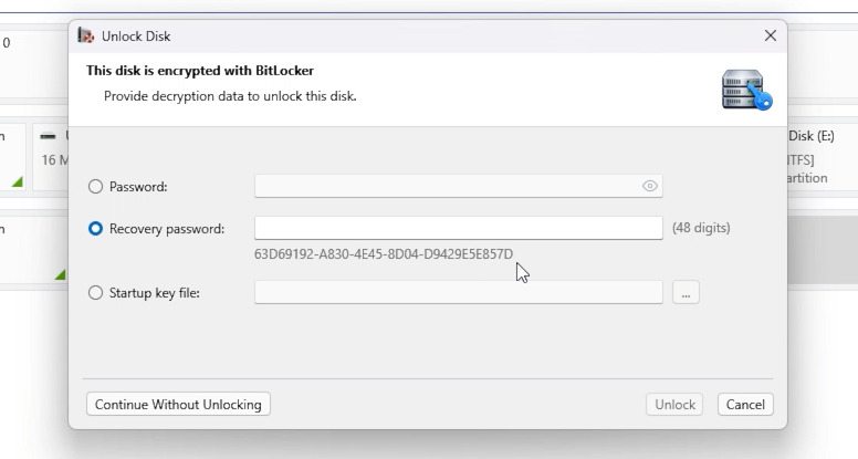 Hetman Partition Recovery: Entsperren eines BitLocker-Laufwerks