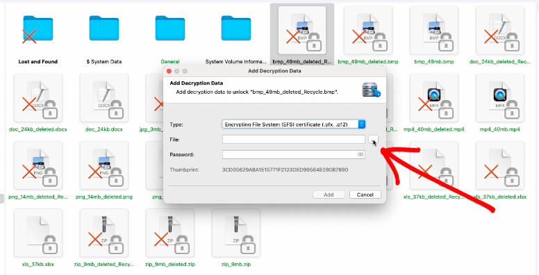 Hetman Partition Recovery: Инструменты - Добавить данные для расшифровки Hetman Partition Recovery: Инструменты - Добавить данные для расшифровки