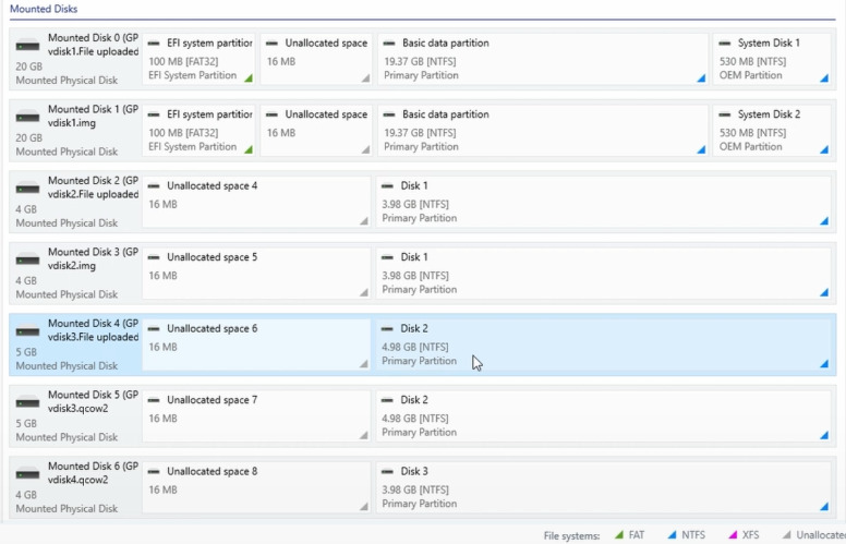 Hetman RAID Recovery: base images and three files of a single snapshot Hetman RAID Recovery: base images and three files of a single snapshot