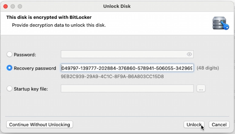 Hetman RAID Recovery: розблокування зашифрованого BitLocker диска Hetman RAID Recovery: розблокування зашифрованого BitLocker диска