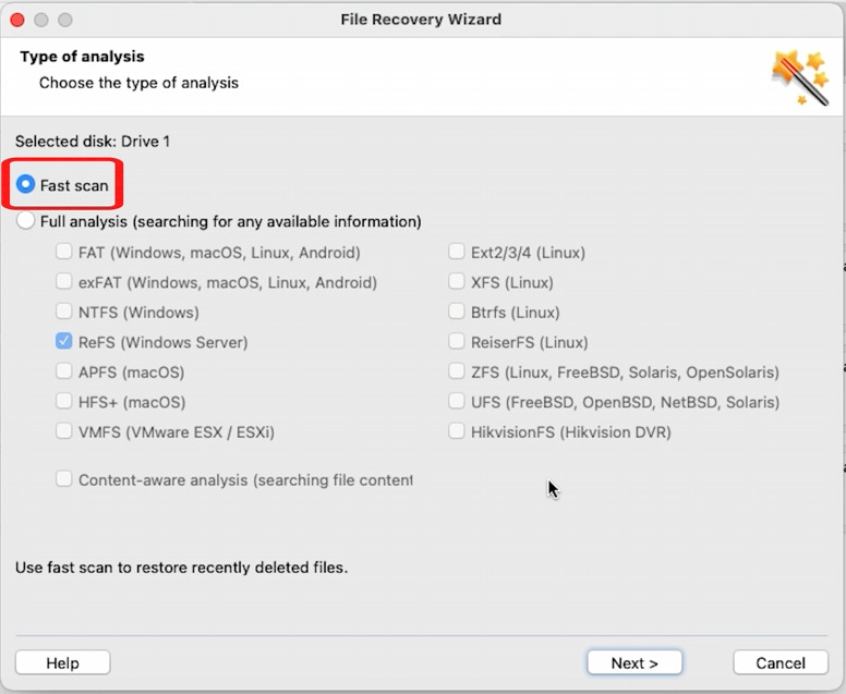 Hetman RAID Recovery: Fast scan зашифрованого BitLocker диска Hetman RAID Recovery: Fast scan зашифрованого BitLocker диска