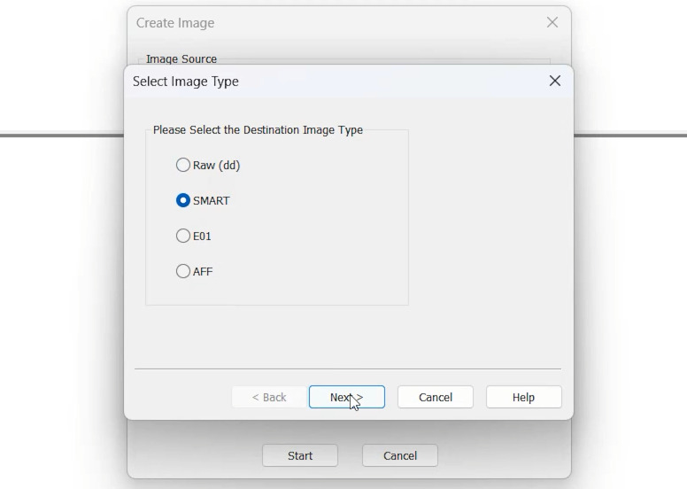 Exterro FTK Imager: створення Smart Disk Image у форматі S01 Exterro FTK Imager: створення Smart Disk Image у форматі S01