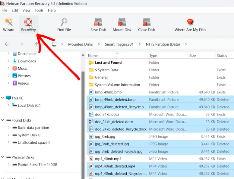 Hetman Partition Recovery: відновлення файлів Forensic образу диска Hetman Partition Recovery: відновлення файлів Forensic образу диска