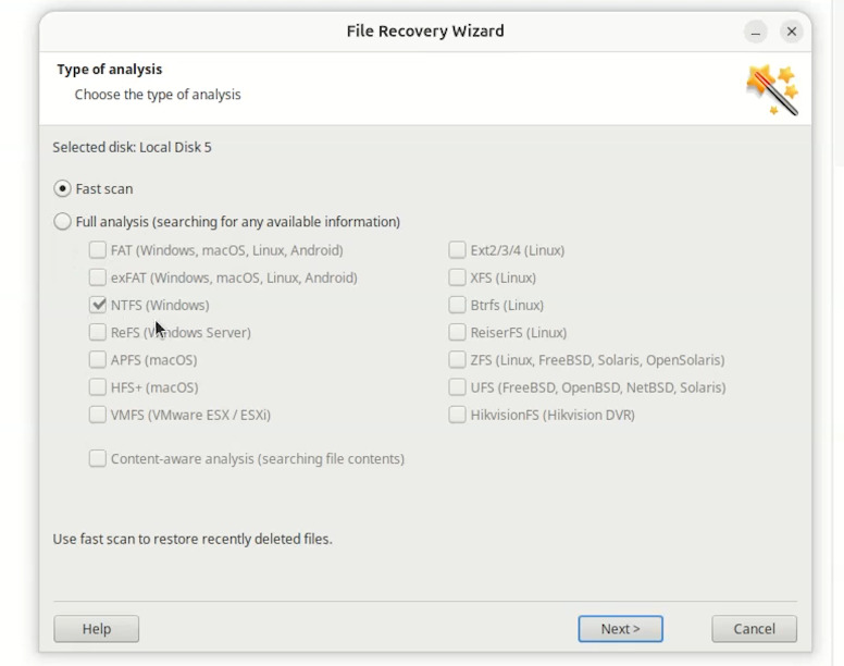 Hetman RAID Recovery: Analyse von Snapshots einer virtuellen Maschine Hetman RAID Recovery: Analyse von Snapshots einer virtuellen Maschine