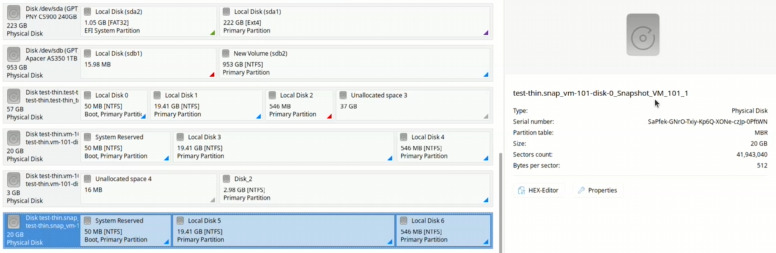 Hetman RAID Recovery: Snapshots einer virtuellen Maschine Hetman RAID Recovery: Snapshots einer virtuellen Maschine