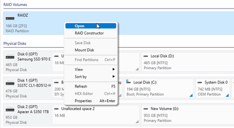 Hetman RAID Recovery: Damaged RAIDZ Array Hetman RAID Recovery: Damaged RAIDZ Array