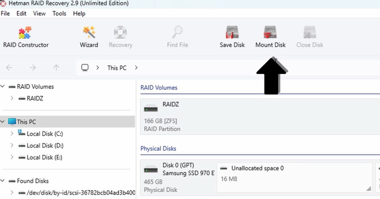 Hetman RAID Recovery: Mounting a Disk Image Hetman RAID Recovery: Mounting a Disk Image