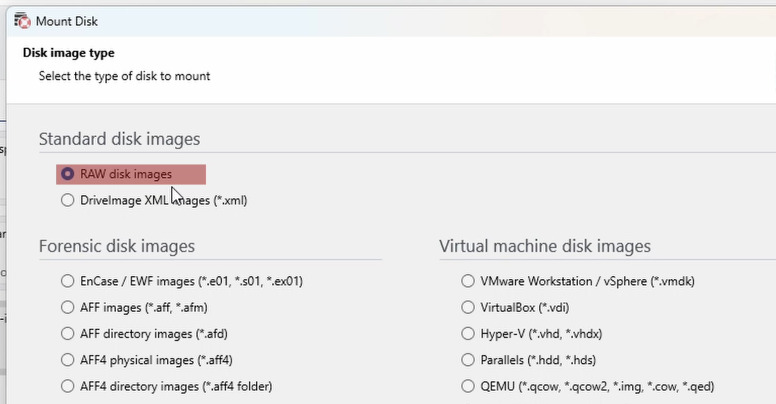 Hetman RAID Recovery: Mounting a RAW Disk Image Hetman RAID Recovery: Mounting a RAW Disk Image