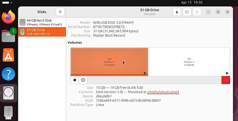 Ubuntu: розділи диска Ubuntu: розділи диска