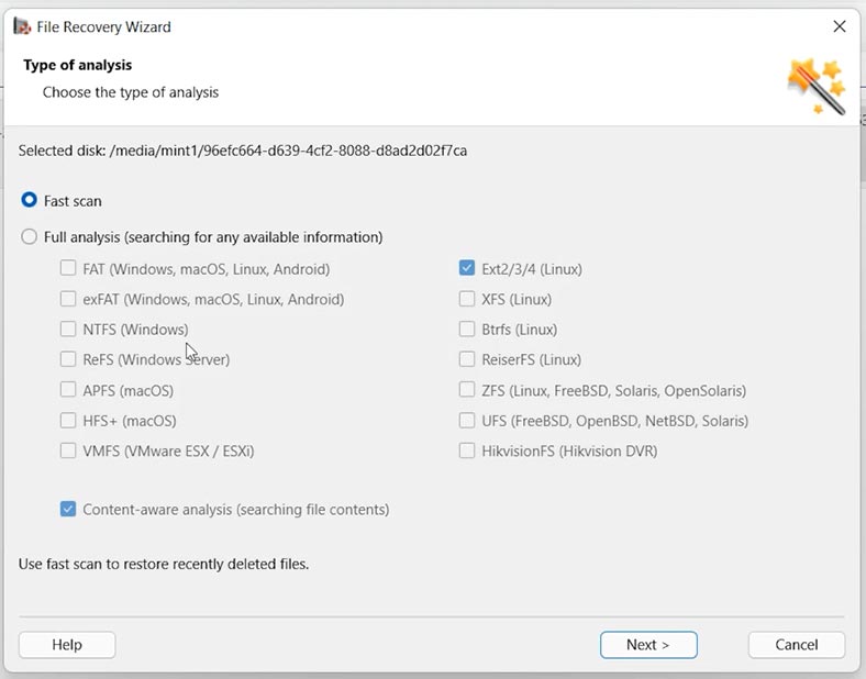 Hetman Partition Recovery: швидкий аналіз Hetman Partition Recovery: швидкий аналіз