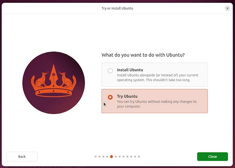 Ubuntu: Встановити Ubuntu  – Спробувати Ubuntu