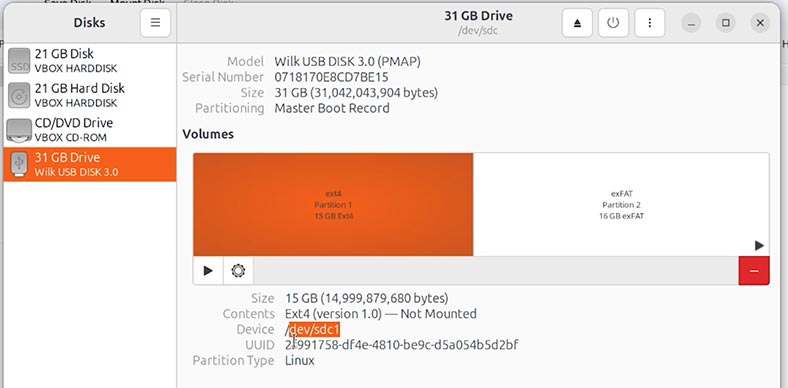 Hetman Partition Recovery: /dev/sdc1