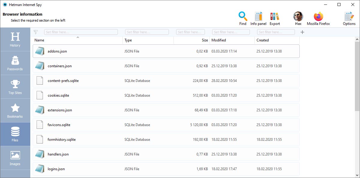 Hetman Internet Spy 3.7 instal the new version for ipod