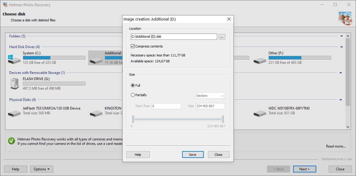  Sanal disk görüntüsü nasıl oluşturulur ve fotoğraflar nasıl geri yüklenir