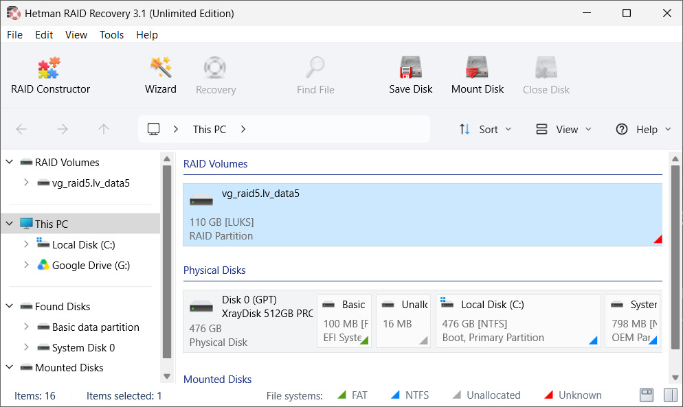 Automatic RAID Detection from Metadata Automatic RAID Detection from Metadata