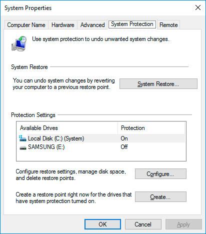 2018 how to create recovery image windows 10